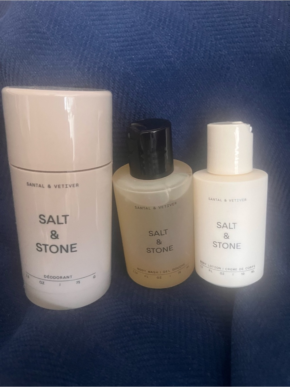 Salt & Stone Santal & Vetiver Body Wash - Cream